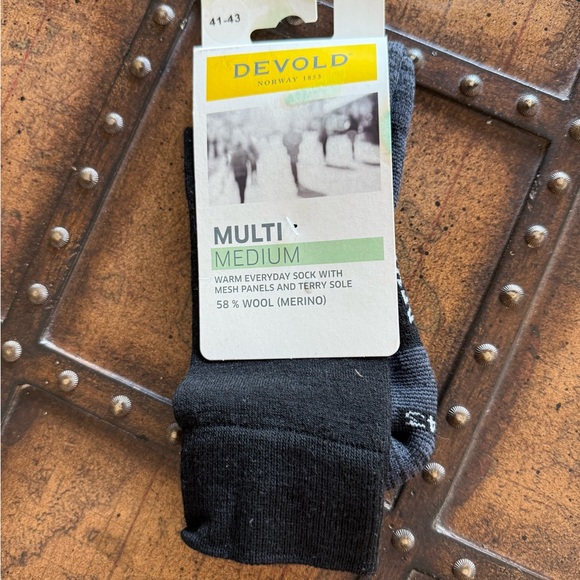 Devold Norway wool socks multi M 41-43 NEW! - Picture 2 of 3